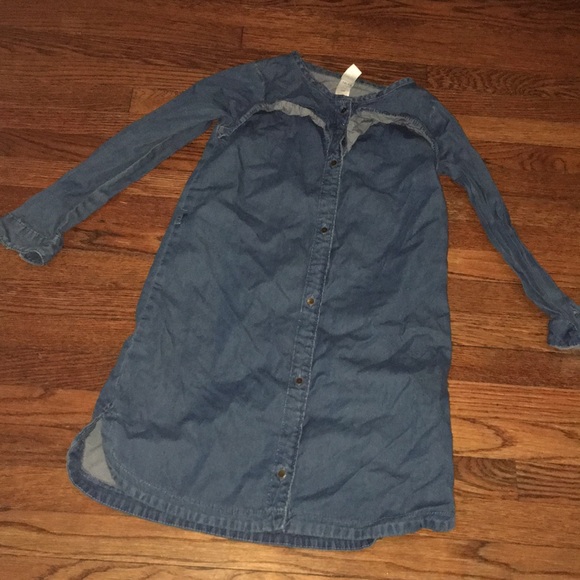 Carter's Other - Carter’s Denim Jean Dress Girls Size 10/12
